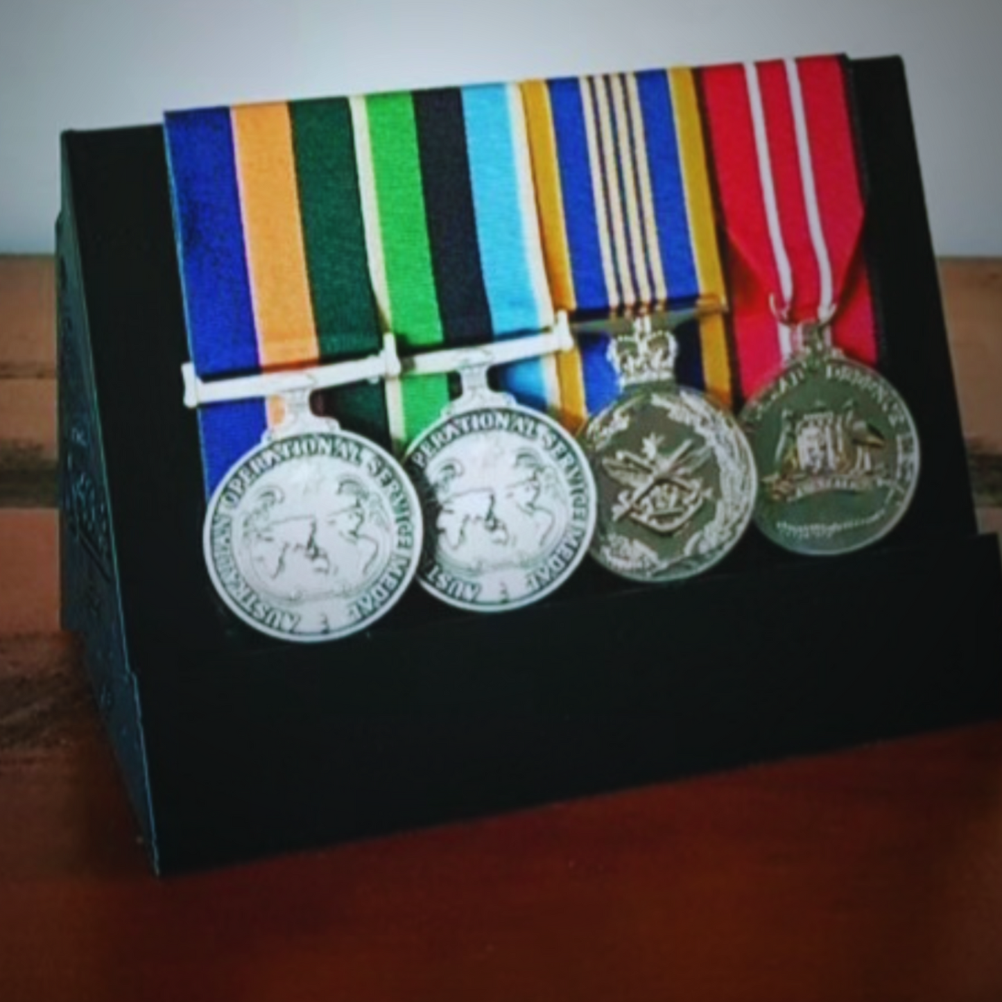 Military Medal Display