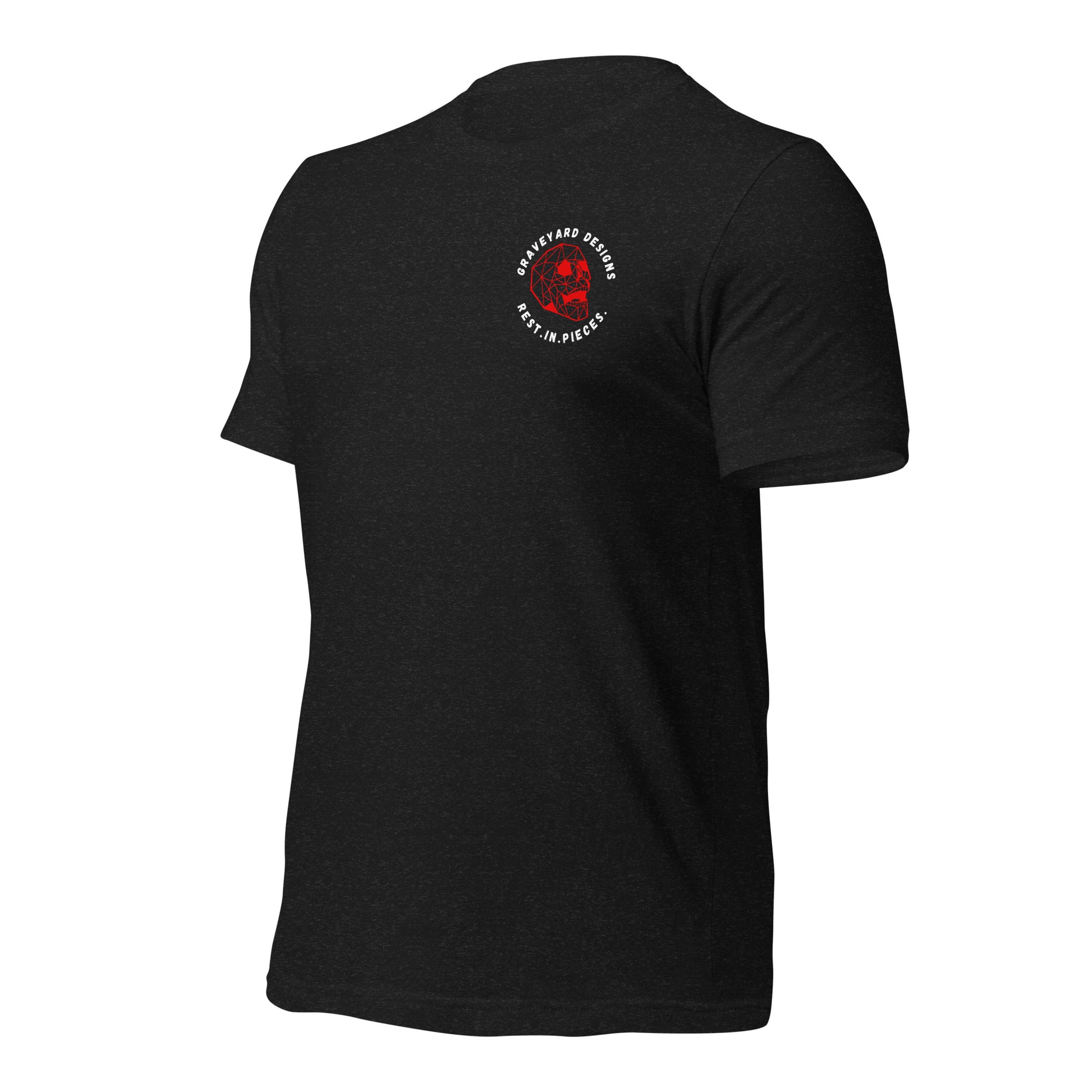 Graveyard Designs rest in pieces T-shirt black