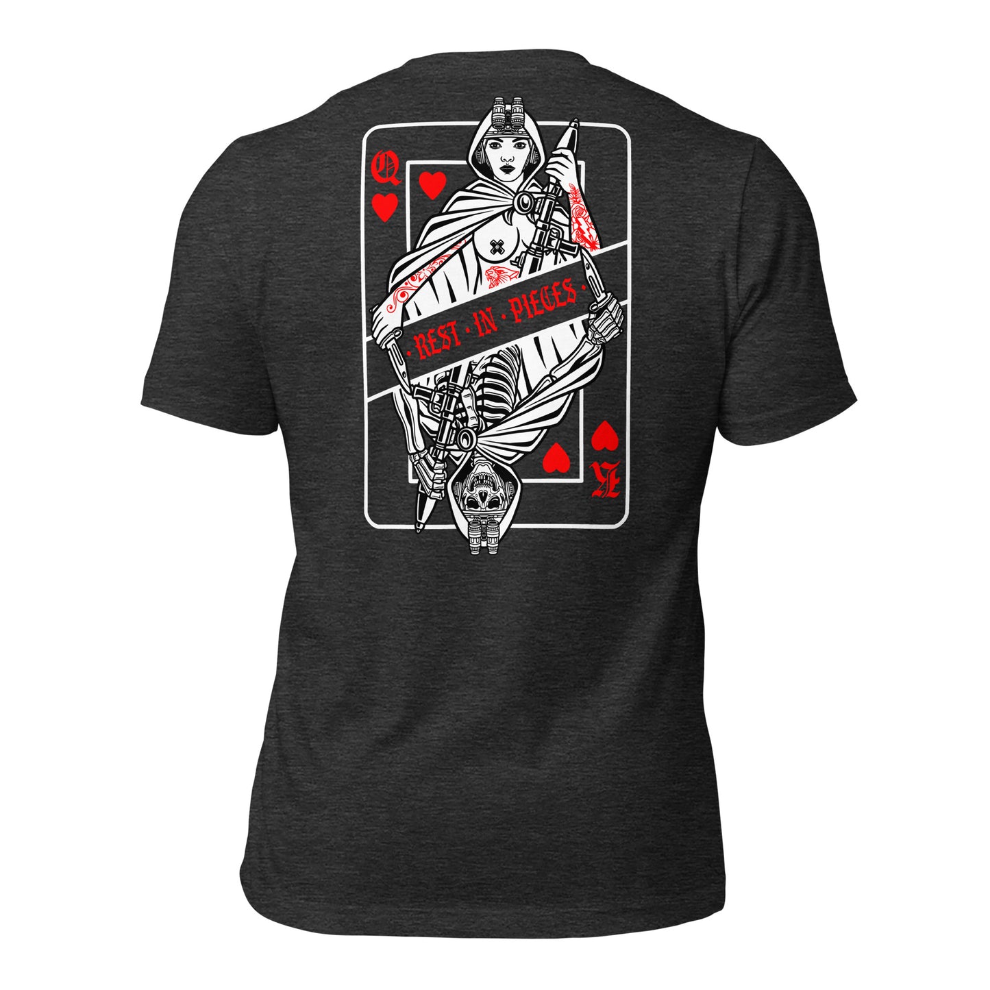 Graveyard Designs rest in pieces T-shirt dark grey
