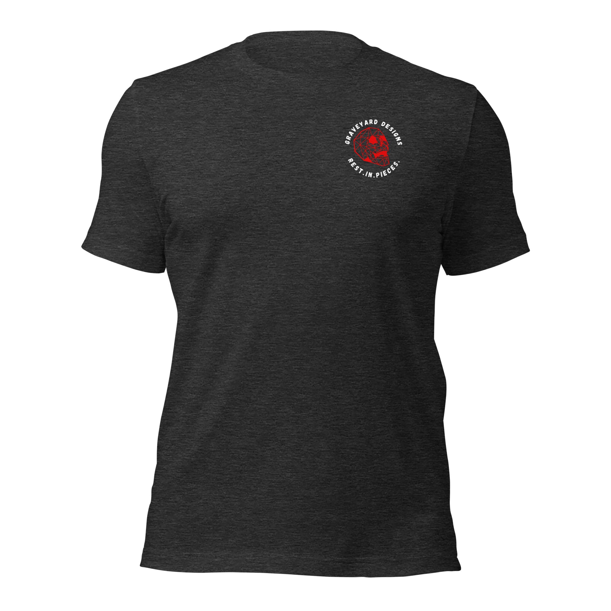 Graveyard Designs rest in pieces T-shirt dark grey