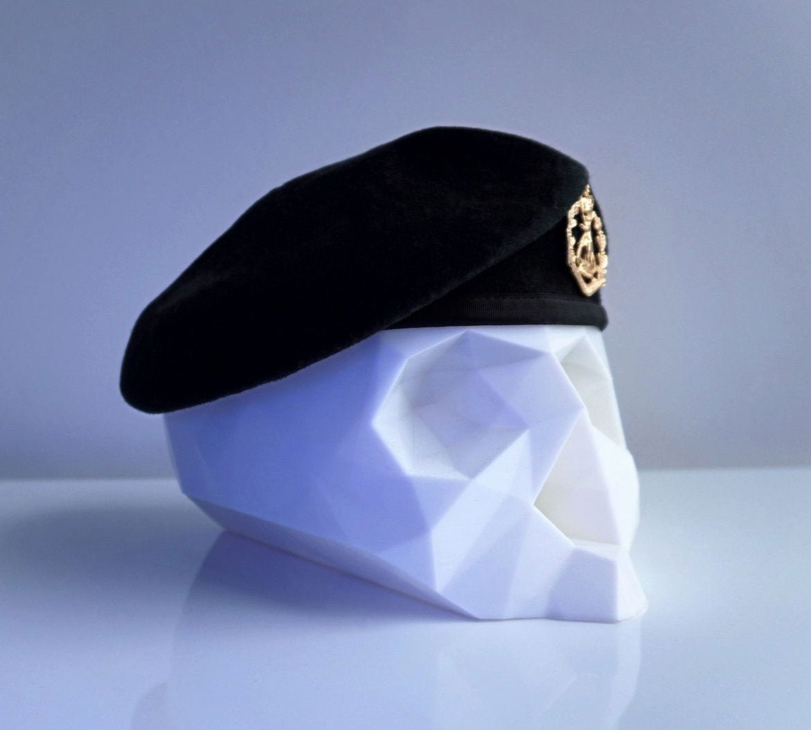 White Skull Stand - Graveyard Designs